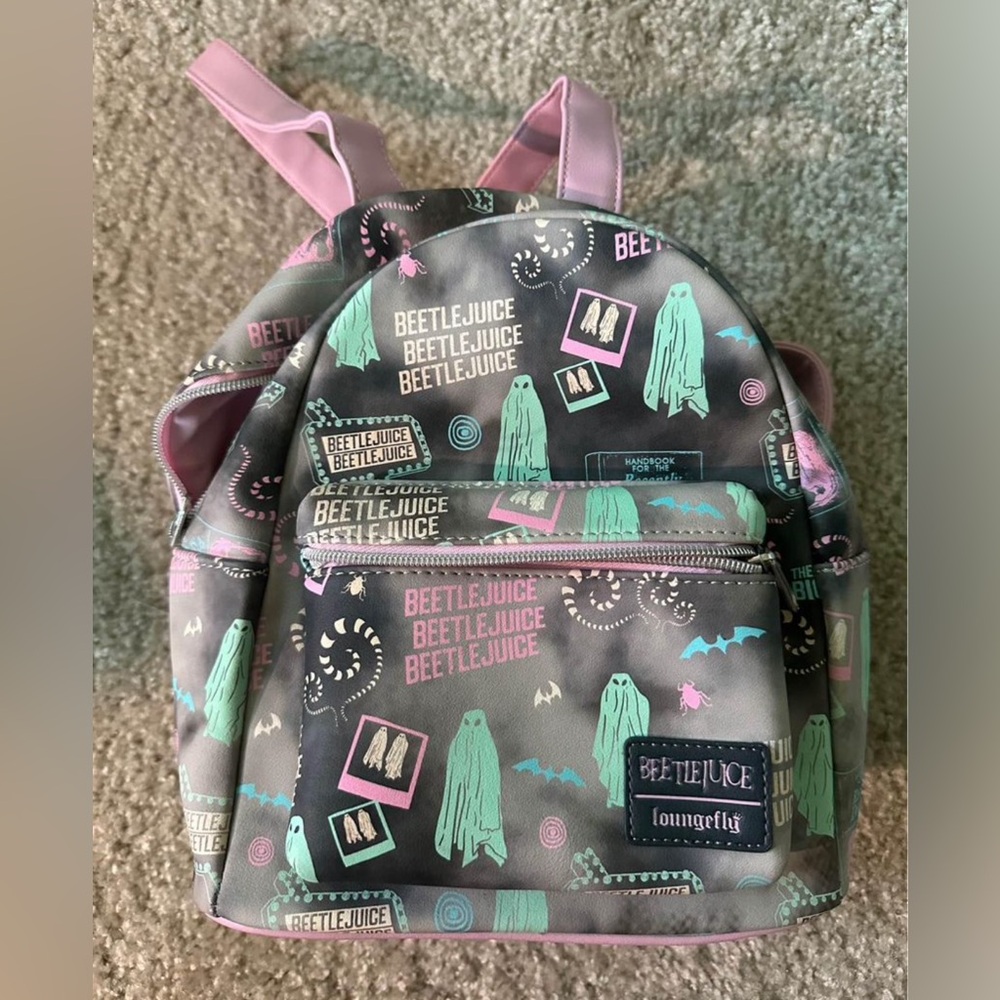 Loungefly Beetlejuice Mini Backpack